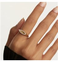 Anello PDPaola Donna THE NEW ESSENTIALS in Argento Zirconia AN01-629-12 - AN01-629-10